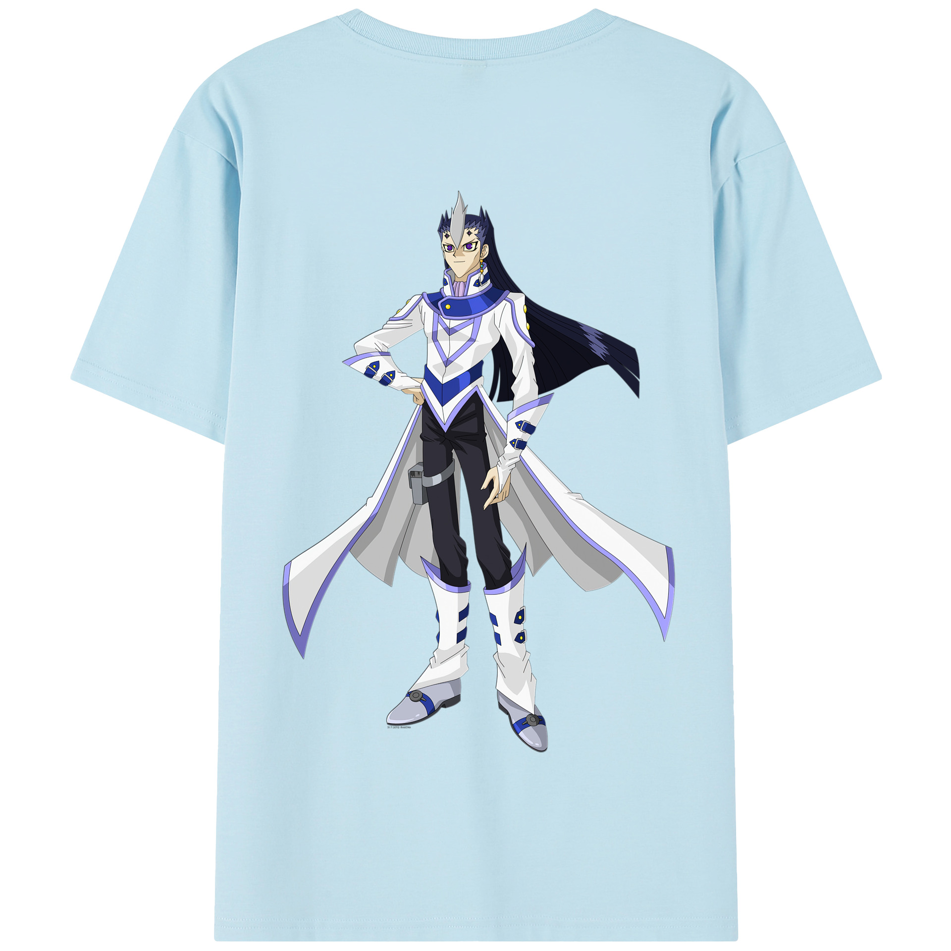 （画像用） 遊☆戯☆王 Yu-Gi-Oh! 綿100％半袖Tシャツ（背面プリント）